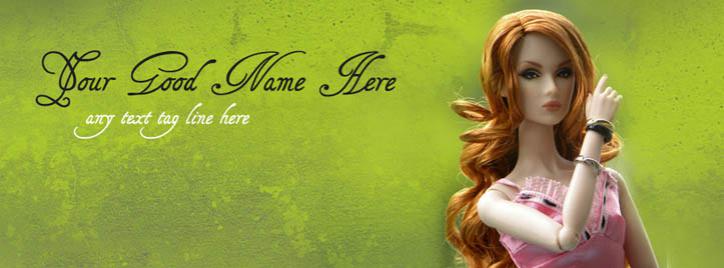 Most Beautiful Doll Facebook Cover With Name