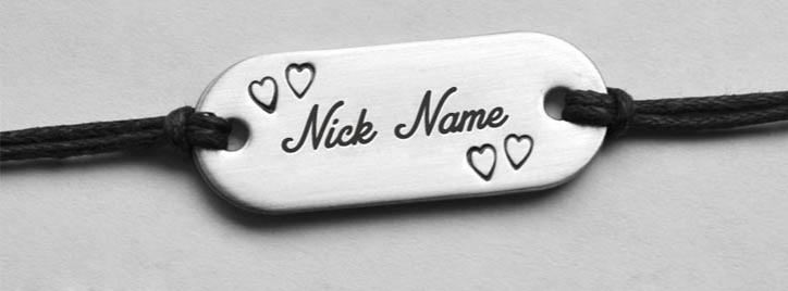 Nick Name Bracelet Facebook Cover With Name