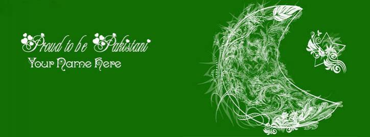 Proud To Be A Pakistani Facebook Cover With Name