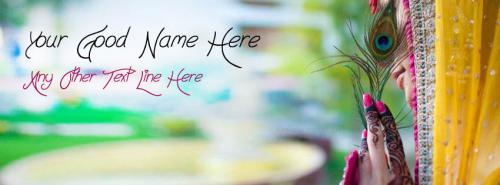 Beautiful Girl Style FB Cover With Name 