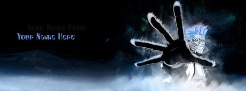 Bleach Grimmjow FB Cover With Name 