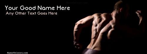 Fitness Boy FB Cover With Name 