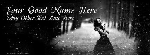 Free Girl FB Cover With Name 