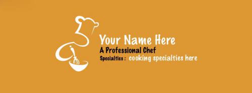 I am a Professional Chef FB Cover With Name 
