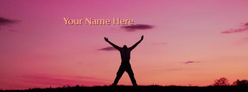 I am Free FB Cover With Name 