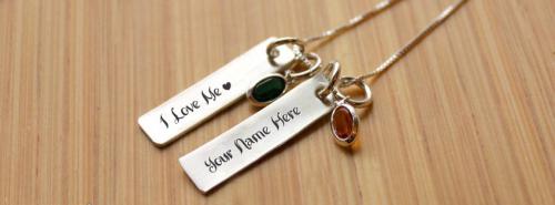 I Love Me Necklace FB Cover With Name 