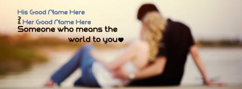 Means the World to You FB Cover With Name 