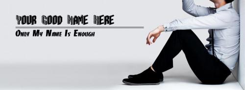 Only My Name Is Enough FB Cover With Name 