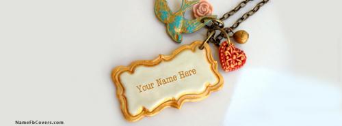 Vintage Necklace FB Cover With Name 