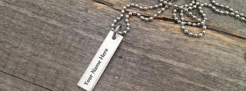 Vintage Word Necklace FB Cover With Name 