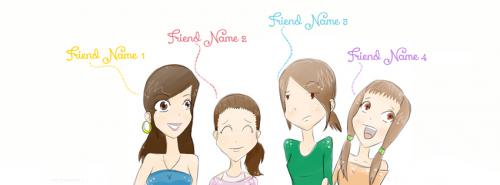 We Crazy Best Friends FB Cover With Name 