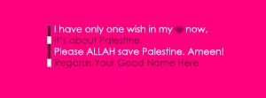 Save Palestine Wish