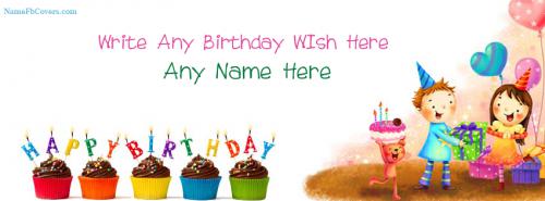 Unique Facebook Cover Photos For Birthday Wishes With Name FB Cover With Name 