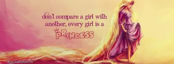 Girl Princess fb cover photo