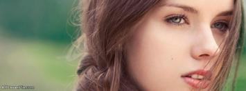 Girls Eyes with face FB Cover Photos