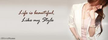 Attitude Facebook Cover for Stylish Girls