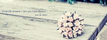 Be Mine Facebook Cover Photo