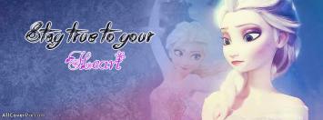 Beautiful Elsa frozen facebook Cover Photo