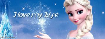 Cute Elsa frozen fb Cover