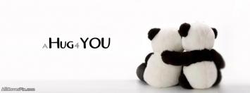 Cute Panda Hug Cover Photos Facebook