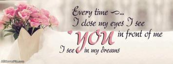 Dream Love Facebook Cover Photos