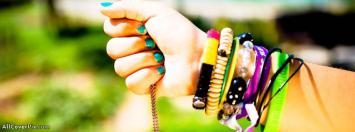 Girl Hand Bracelets Facebook Cover Photos