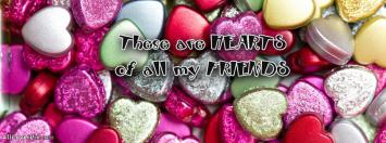 Heart For My Friends Facebook Cover Photos