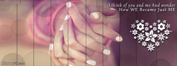 Holding Hands Lovely Facebook Covers