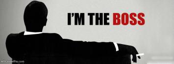 I Am The Boss Facebook Cover Photo