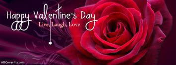 Live Laugh Love Valentines Day Facebook Covers