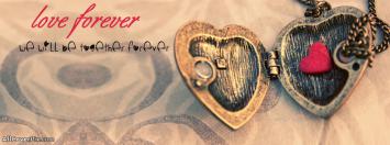 Love Forever Hearts Covers for Facebook