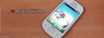 Love My Samsung Galaxy Star Mobiles Facebook Covers