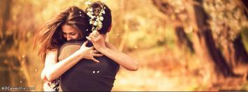 Lovely Hug Couple Facebook Cover Photos