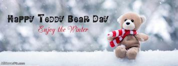 Lovely Teddy Day Facebook Cover