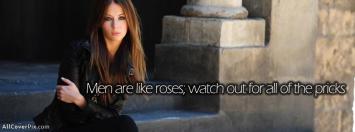 Sad Girl Quote Facebook Cover Photo