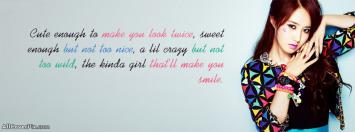 Smile Girl Facebook Timeline Cover Photos