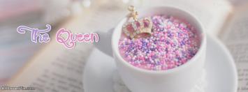 The Queen Facebook Cover for Girls