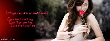 Three Things Metter Facebook Girl Cover Photo