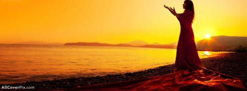 Awesome Sunset Girl Fb Cover Photos -  Facebook Covers