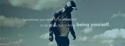 Being Lonely Facebook Boy Timeline Covers Photo -  Facebook Covers