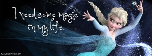 Best Elsa Facebook Cover form Frozen movie -  Facebook Covers