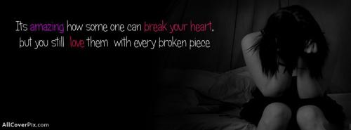 Facebook Broken Heart Girls Covers Photo -  Facebook Covers