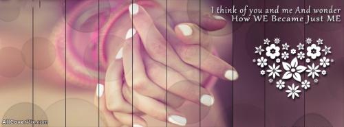 Holding Hands Lovely Facebook Covers -  Facebook Covers