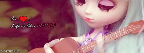 Love Music Facebook Dolls Cover Photos -  Facebook Covers