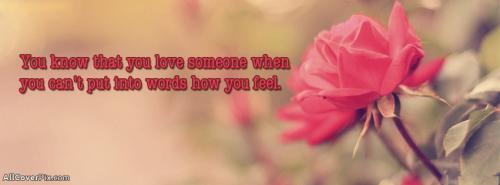 Love Someone Facebook Cover Photo -  Facebook Covers
