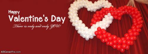 Only You Happy Valentines Day FB Covers -  Facebook Covers