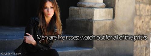 Sad Girl Quote Facebook Cover Photo -  Facebook Covers