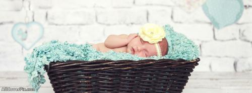 Sleeping Cute Babies Cover Photos Facebook -  Facebook Covers
