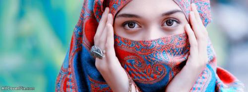 So Beautiful Hidden Face Girl Cover Photos Facebook -  Facebook Covers